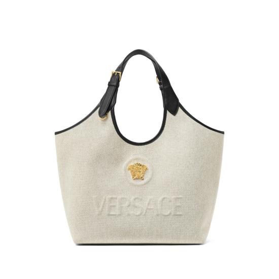 26FW 베르사체 토트백 1A03494 1022210 2K86V BEIGE