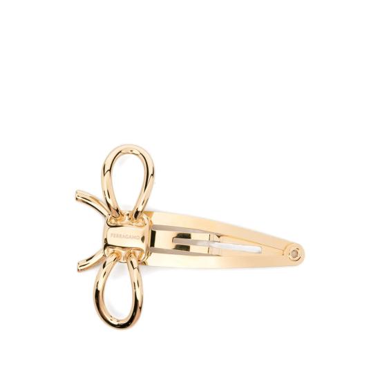 26FW 살바토레 페라가모 헤어 액세서리 340473 0796256 ORO GOLD