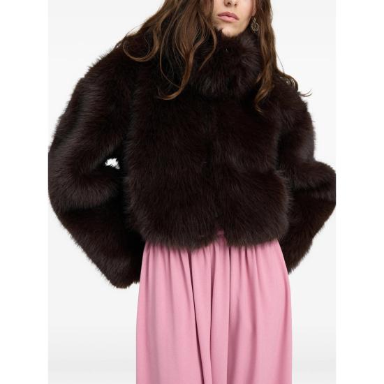 26FW 로테이트 바이 크리스텐슨 자켓 1165531667 FAUX FUR 1667 BROWN - ROTATE BY BIRGERCHRISTENSEN