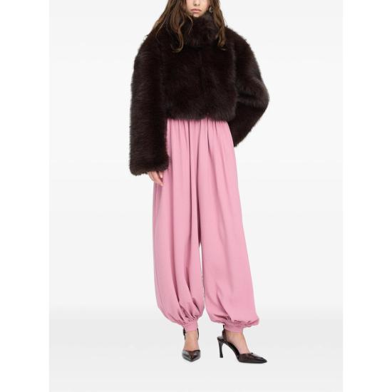 26FW 로테이트 바이 크리스텐슨 자켓 1165531667 FAUX FUR 1667 BROWN - ROTATE BY BIRGERCHRISTENSEN