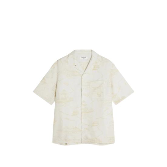 26SS 메종키츠네 셔츠 QM00404WW9103 BEIST BEIGE
