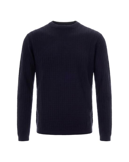 26FW 엠포리오 아르마니 스웨터 EM006419 NAVY
