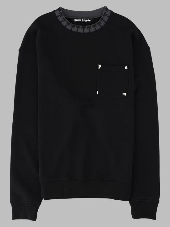 26FW 팜앤젤스 스웨터 PAMBA008FL001 1003 BLACK