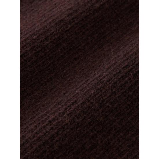 26FW 스튜디오 니콜슨 스웨터 SNM 377 HEMYL GRAPE BROWN - STUDIO NICHOLSON