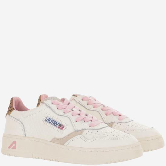 26FW 오트리 메달리스트 로우 레더 스니커즈 AULWNZ01 BEIGE - AUTRY