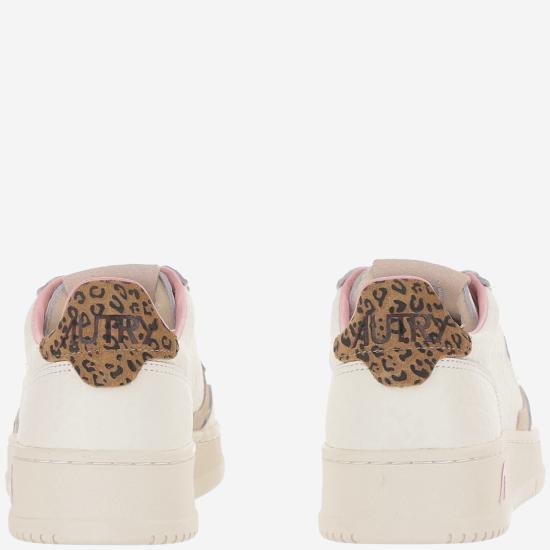 26FW 오트리 메달리스트 로우 레더 스니커즈 AULWNZ01 BEIGE - AUTRY