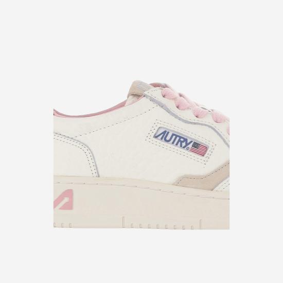 26FW 오트리 메달리스트 로우 레더 스니커즈 AULWNZ01 BEIGE - AUTRY