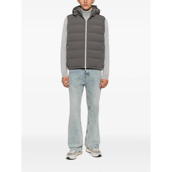 26FW 브루넬로 쿠치넬리 베스트 MV4061605 C106 GRAY - BRUNELLO CUCINELLI