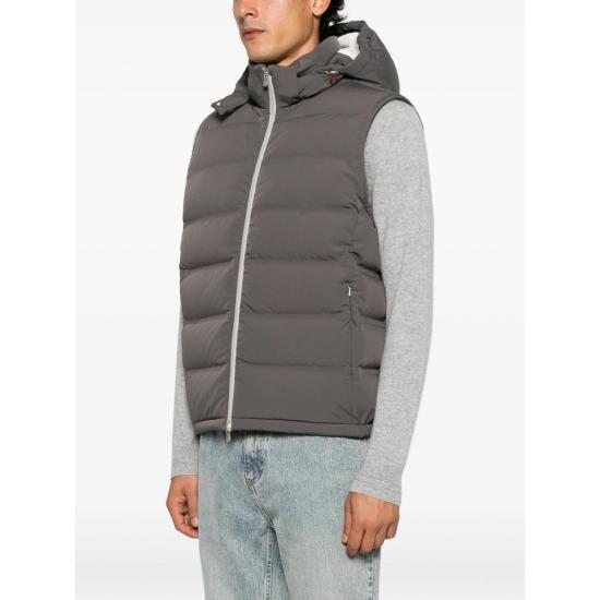 26FW 브루넬로 쿠치넬리 베스트 MV4061605 C106 GRAY - BRUNELLO CUCINELLI
