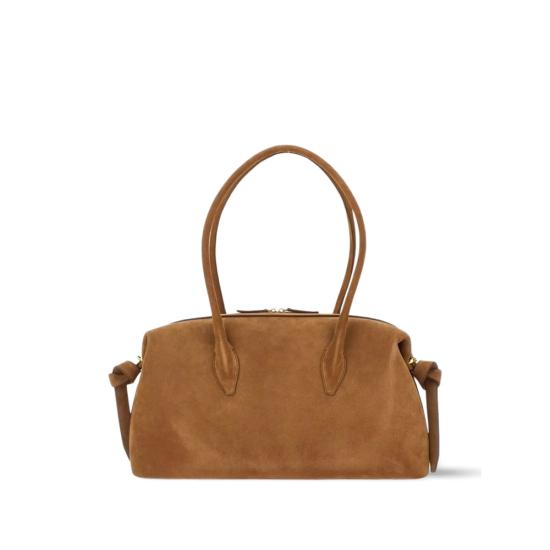 26FW 유제피 숄더백 BRIOCHE DUFFLE SUEDE COGNA BROWN - YUZEFI