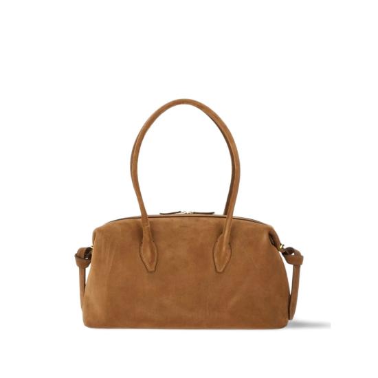 26FW 유제피 숄더백 BRIOCHE DUFFLE SUEDE COGNA BROWN - YUZEFI
