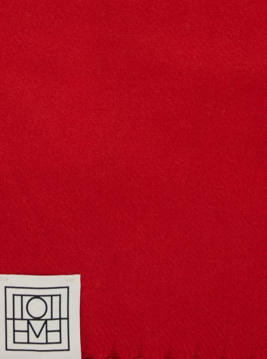 26FW 토템 머플러/스카프 264WSC0187FB0820 RED - TOTEME