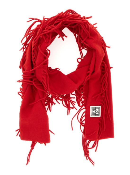 26FW 토템 머플러/스카프 264WSC0187FB0820 RED - TOTEME