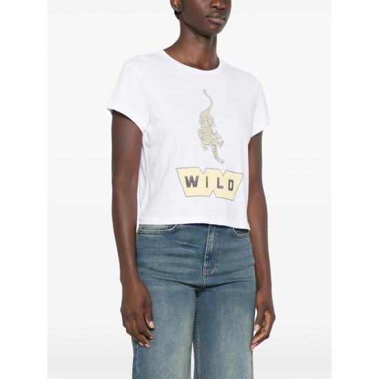 26FW 리던 폴로 티셔츠 024 02WBXT011 OPWHI WHITE - RE/DONE