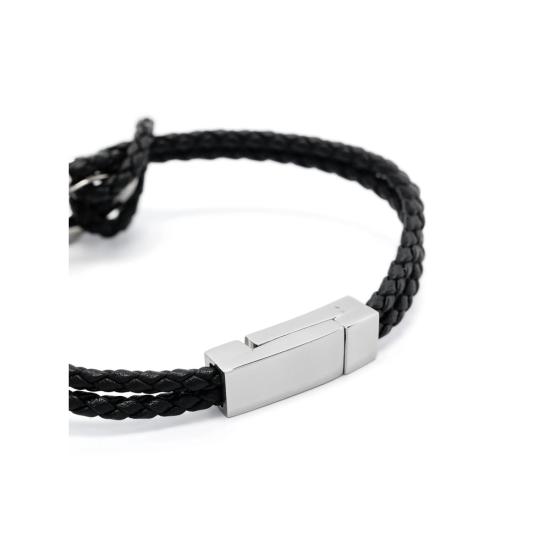 26SS 살바토레 페라가모 브레이슬릿 770141 0712422 BLACK - SALVATORE FERRAGAMO