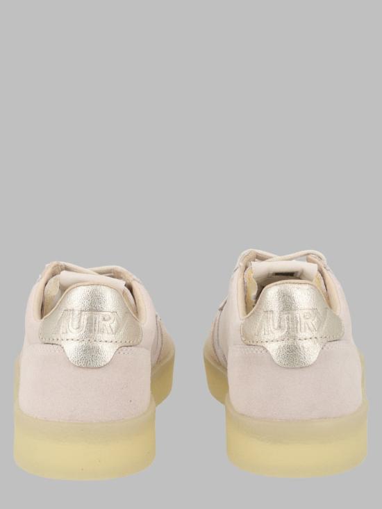 26FW 오트리 메달리스트 로우 레더 스니커즈 AULW HQ02 BEIGE - AUTRY