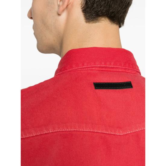 26FW 세븐포올맨카인드 셔츠 7T6S0H11 S S WESTER 3M8 RED - 7 FOR ALL MANKIND