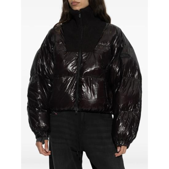 26FW 디젤 패딩 A23390 0BKCP 9XX BLACK - DIESEL