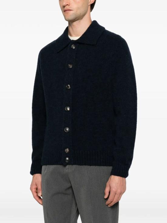 26FW 필리포 드 로렌티스 가디건 CA3MLM WA5R 890 NAVY - FILIPPO DE LAURENTIIS