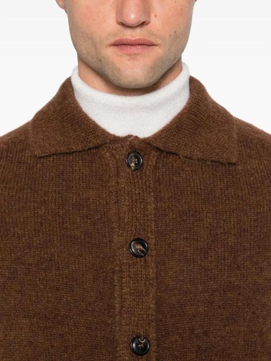 26FW 필리포 드 로렌티스 가디건 CA3MLM WA5R 180 COGNAC - FILIPPO DE LAURENTIIS