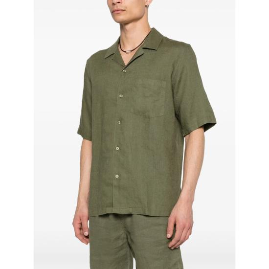 26SS 삼소앤삼소 셔츠 14329 OSCAR AP BUROL GREEN - SAMSOE SAMSOE
