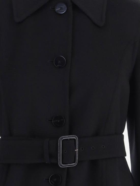 26FW 구찌 코트 A003VK BLACK - GUCCI