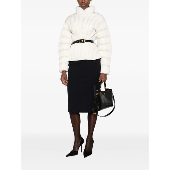 26FW 엘리자베타프랜치 패딩 PI95D66E2 193 WHITE - ELISABETTA FRANCHI