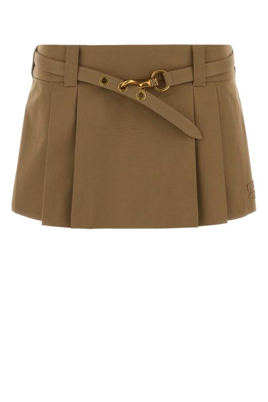 26FW 미우미우 스커트 MG2692SOOO1BMS F0594 Camel