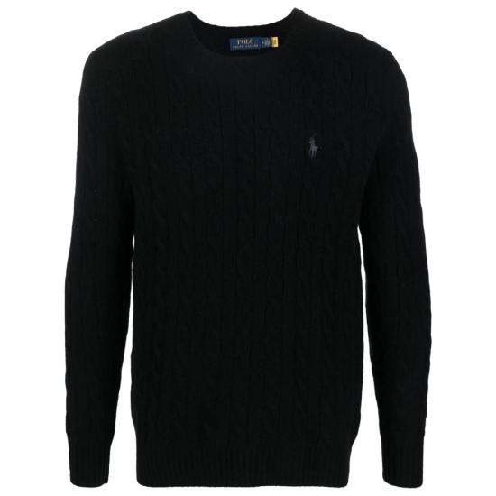 26FW 랄프 로렌 스웨터 710876762001 BLACK