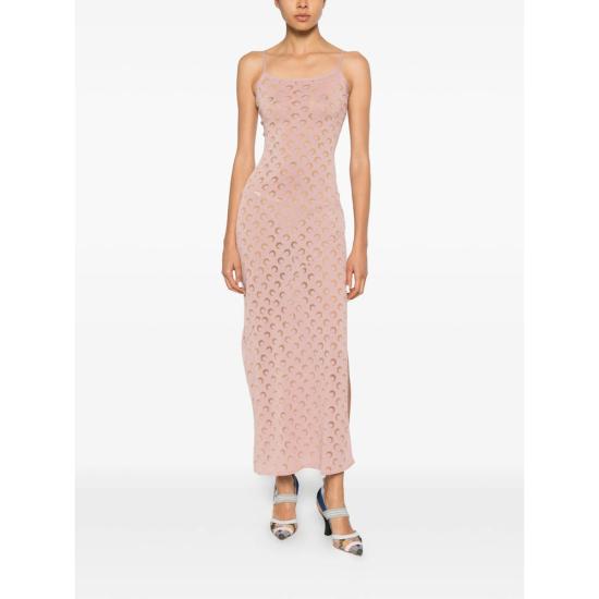 26SS 마린세르 원피스 WDR460A CKNI0545 PK00 PINK - MARINE SERRE