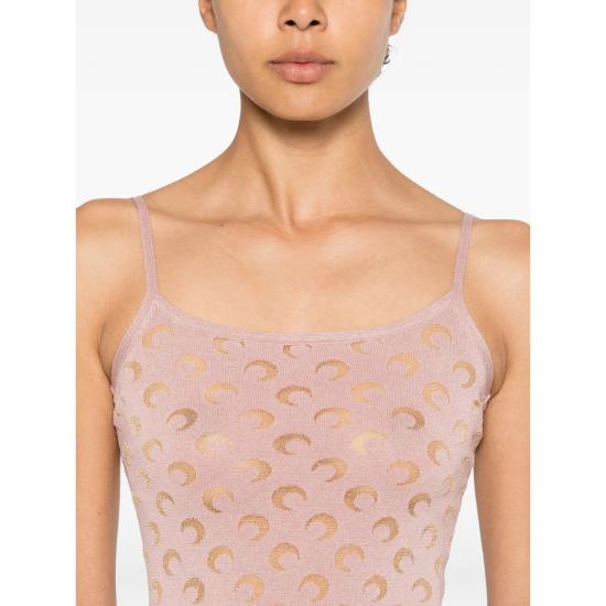 26SS 마린세르 원피스 WDR460A CKNI0545 PK00 PINK - MARINE SERRE