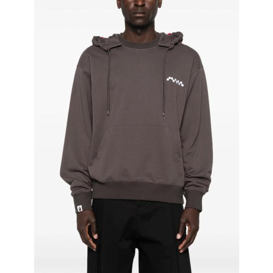 26SS 베이프 후드 티셔츠 001PPM331901C CHARC GRAY - BAPE