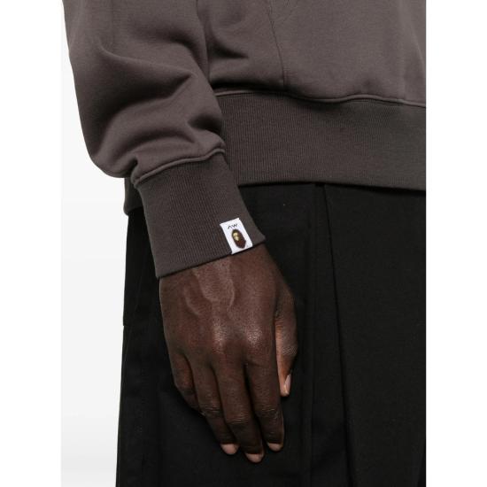 26SS 베이프 후드 티셔츠 001PPM331901C CHARC GRAY - BAPE