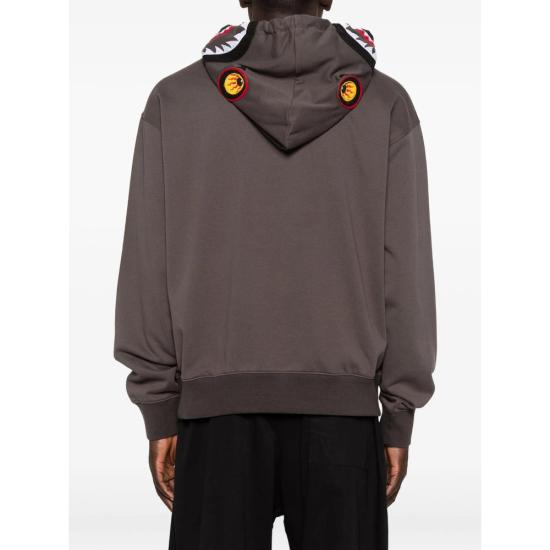 26SS 베이프 후드 티셔츠 001PPM331901C CHARC GRAY - BAPE
