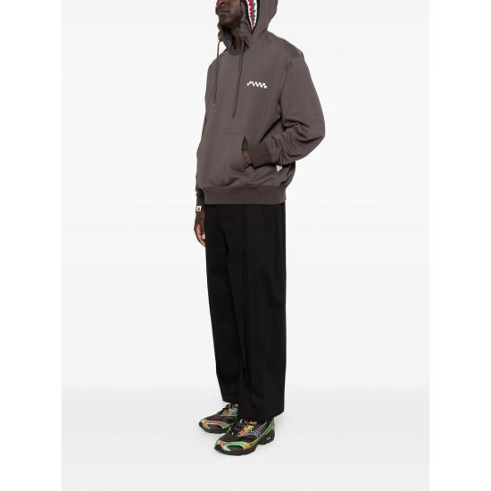 26SS 베이프 후드 티셔츠 001PPM331901C CHARC GRAY - BAPE