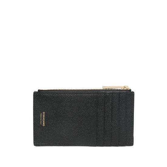 26FW 살바토레 페라가모 간치니 카드지갑 661453 0775663 NERO BLACK - SALVATORE FERRAGAMO