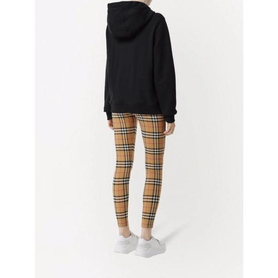 26SS 버버리 체크 스트레치 저지 레깅스 8049478 BELVOIR LT A7028 BROWN - BURBERRY