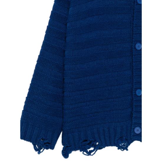 26FW MM6 메종마르지엘라 니트웨어 M13040 SH0HP0005 483 BLUE - MM6 MAISON MARGIELA