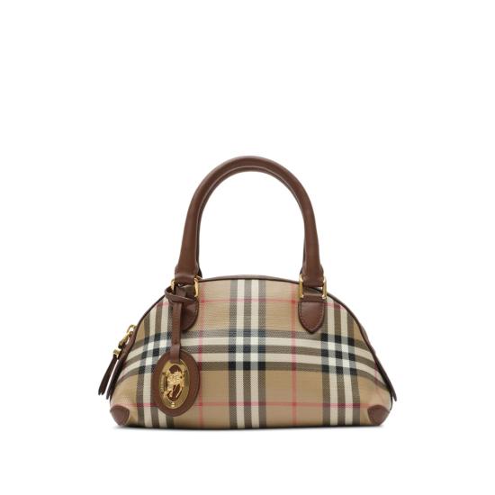 26FW 버버리 토트백 8129077 LL MN PRIM A7026 BROWN - BURBERRY