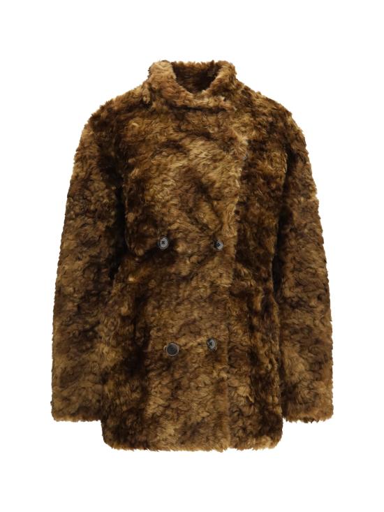 26FW 이자벨마랑에뚜왈 코트 MA0554FAD3A01E BROWN - ISABEL MARANT ETOILE