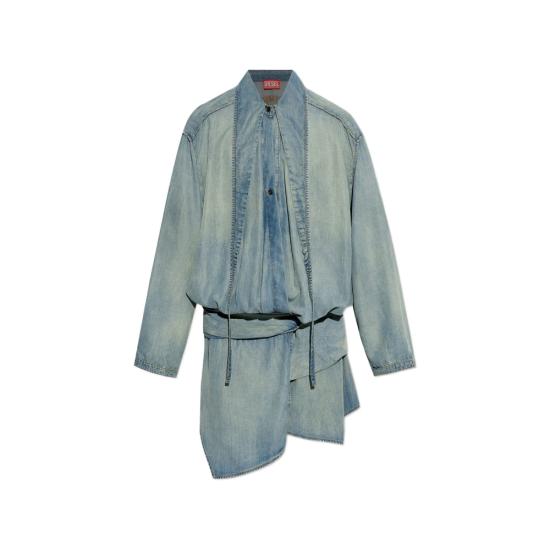 26FW 디젤 원피스 A23035 0EFDM 01 BLUE