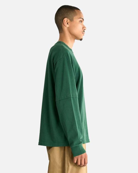  사카이 긴팔 티셔츠 코튼 저지 - SACAI