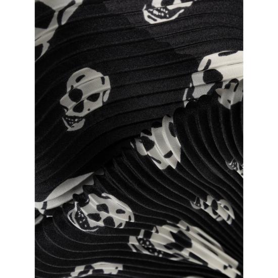 26FW 알렉산더 맥퀸 머플러/스카프 867085 3001Q 1078 BLACK - ALEXANDER MCQUEEN