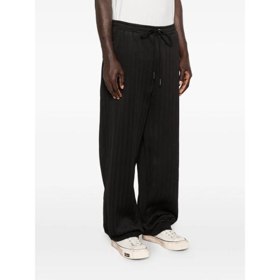26SS 매드프렌지 트레이닝/조거 팬츠 STRIPED TRACK PANT BLACK - MADFRENZY