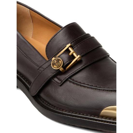 26SS 베르사체 플랫 슈즈 1A17705 1023843 1NB3J BROWN - VERSACE