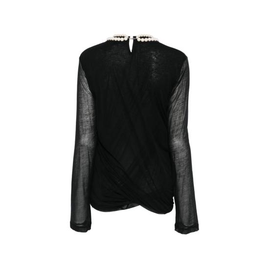 26SS 와타나베 준야 폴로 티셔츠 JQ T008 BLACK - JUNYA WATANABE