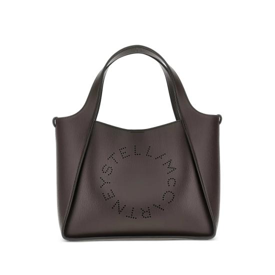 26FW 스텔라 맥카트니 로고 크로스바디 토트백 513860 WP0660 2012 BROWN