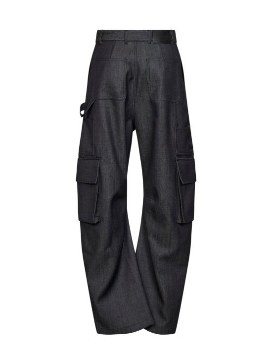 26FW 발렌시아가 유틸리티 울 카고 팬츠 A002ADTUT444100 NAVY - BALENCIAGA