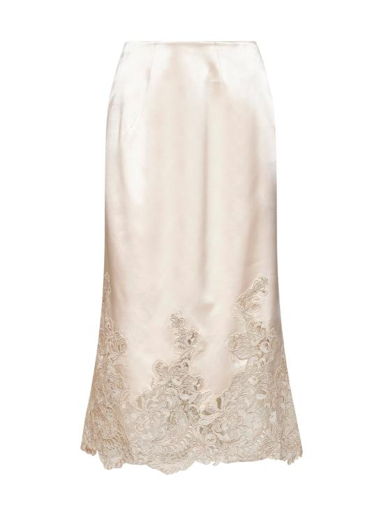 26FW 에르마노 설비노 스커트 D492O742APNXE30401 BEIGE