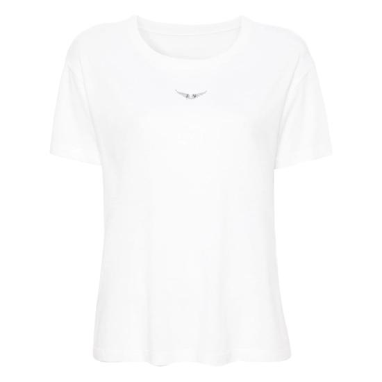 26SS 자딕앤볼테르 폴로 티셔츠 JWTS01669 BLANC WHITE
